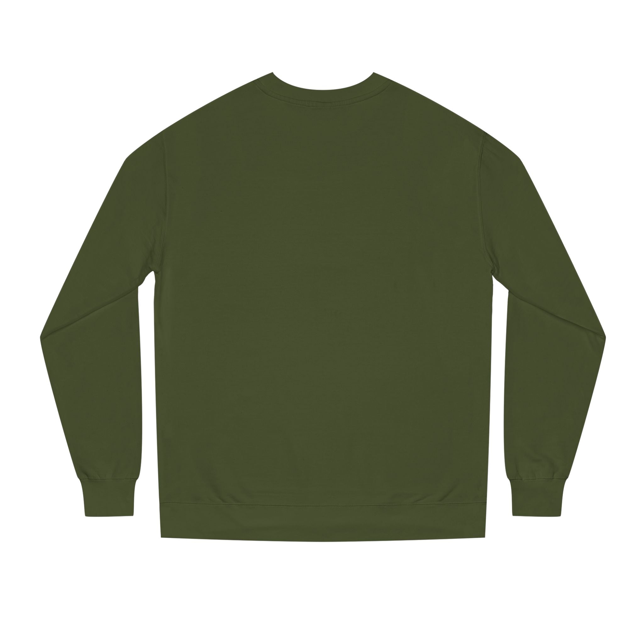 Alien Skull Crewneck Sweatshirt — Neon Green UFO Graphic