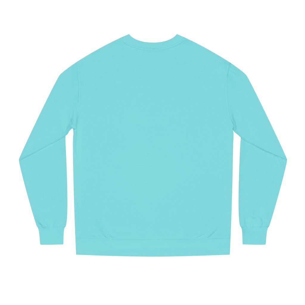 Alien Skull Crewneck Sweatshirt — Neon Green UFO Graphic