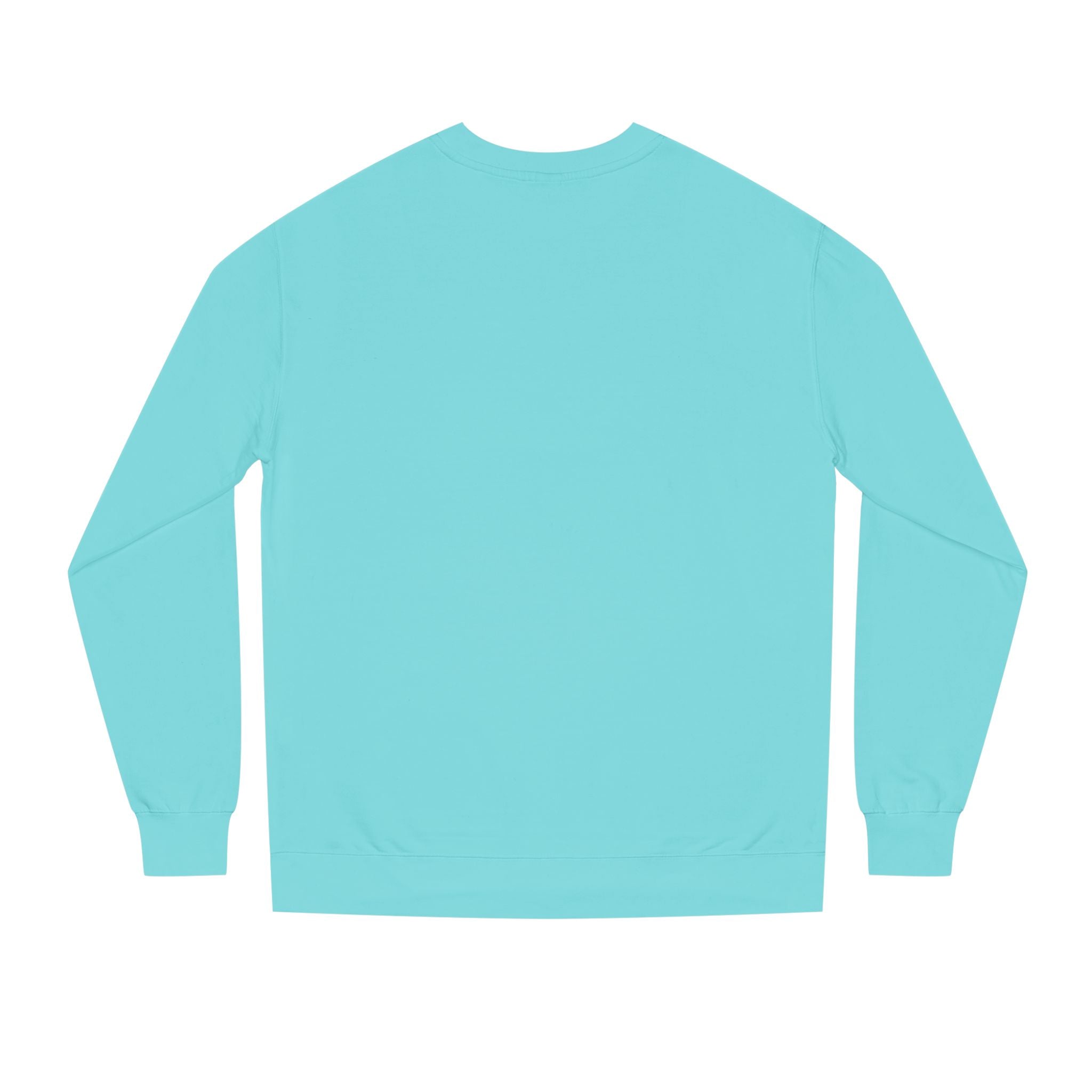Alien Skull Crewneck Sweatshirt — Neon Green UFO Graphic